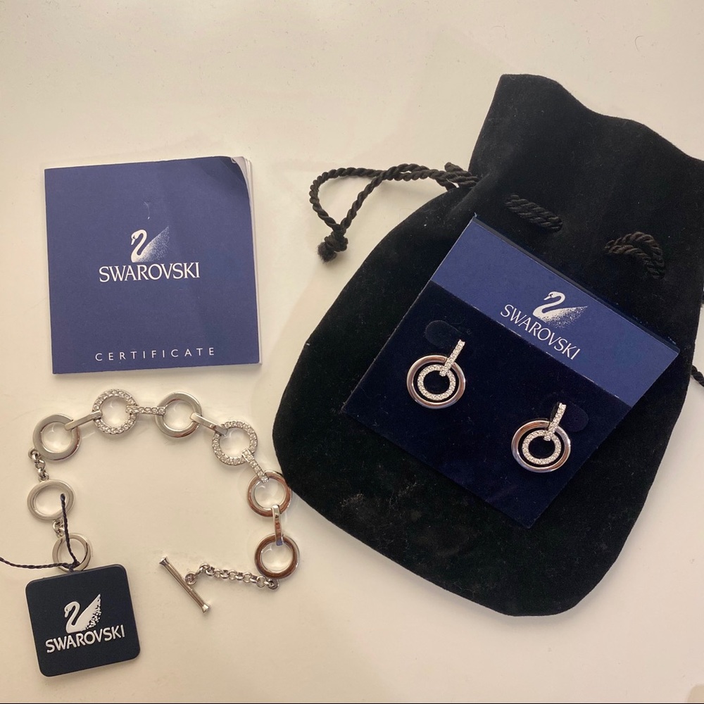 NWT Authentic Swarovski Set